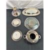 Image 2 : Assorted Silver Plate Servingware