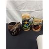 Image 3 : Assorted Beer Steins