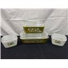 Image 1 : Vintage "Spring Blossom" Pyrex Dishes