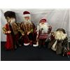 Image 1 : Variety of Decorative Santa Figures