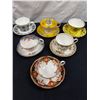 Image 2 : Assortment of Teacups and Saucers