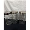 Image 2 : Glass Storage Canisters
