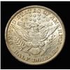 Image 2 : 1906-D BARBER HALF DOLLAR AU CLEANED