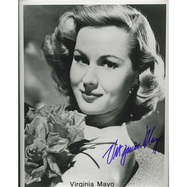 Virginia Mayo signed photo