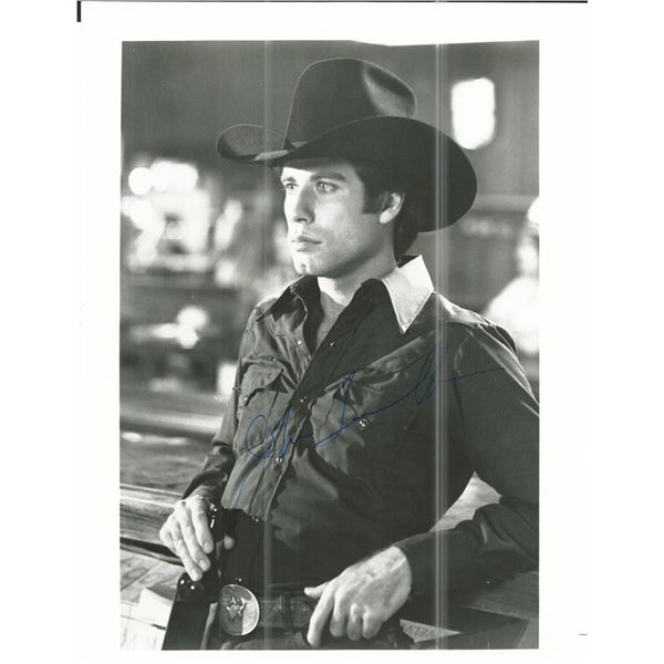 John Travolta Signed Movie Photo