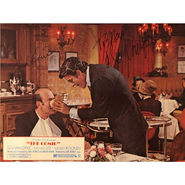 The Comic signed lobby card