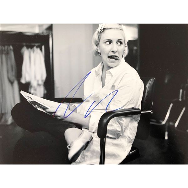 Lena Dunham signed photo