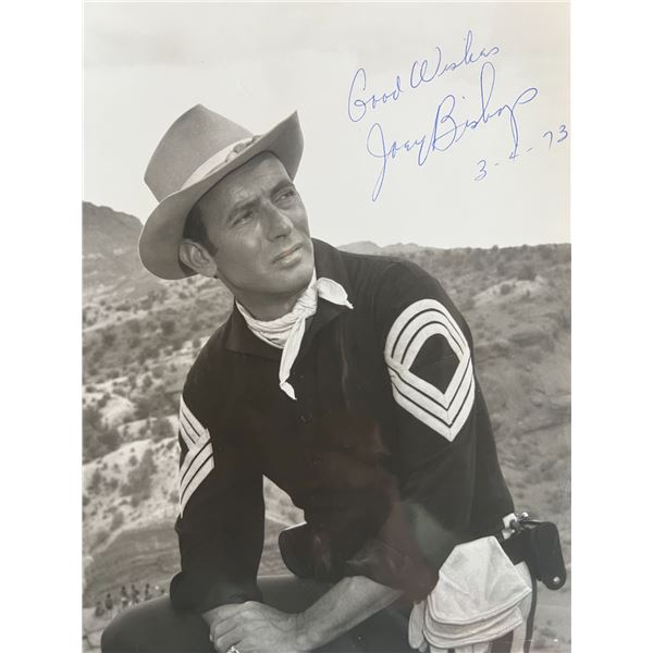 Sergeants 3 Joey Bishop signed photo. GFA authenticated