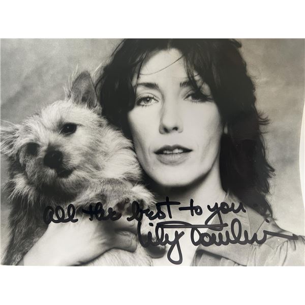 Lily Tomlin signed photo
