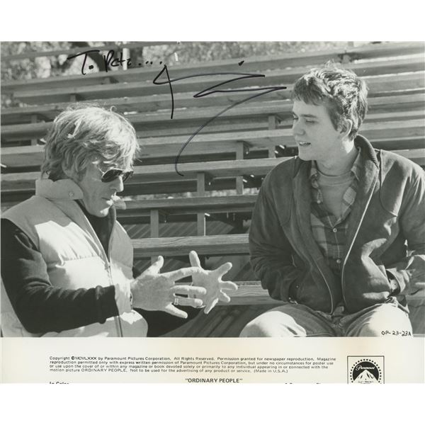 Ordinary People Timothy Hutton  signed movie photo