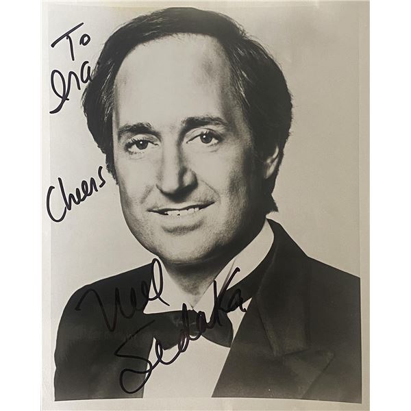 Pop singer Neil Sedaka signed photo