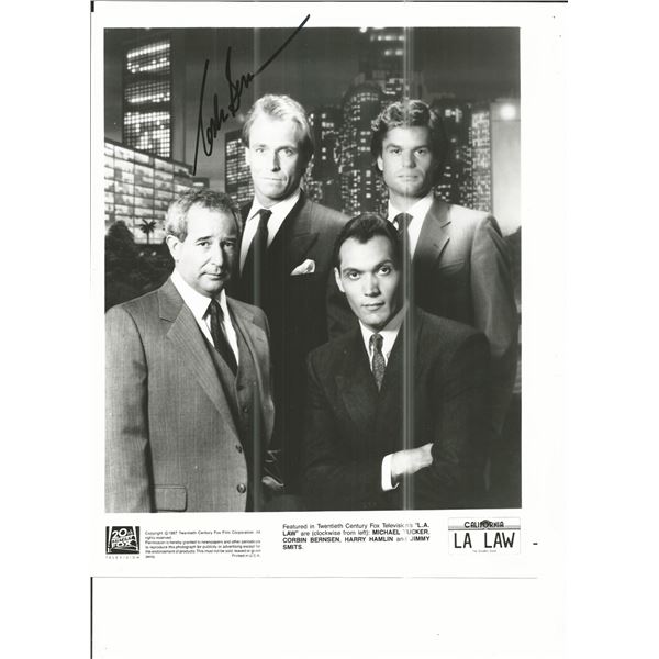 L.A. Law Corbin Bernsen Signed Photo