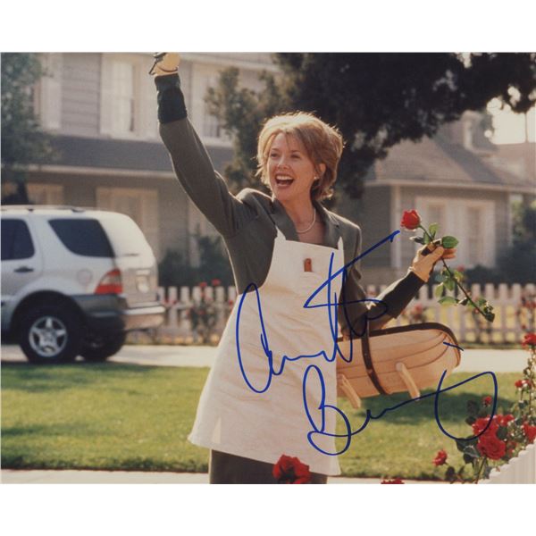Annette Bening American Beauty signed movie photo