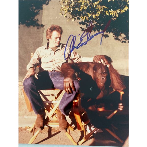 Clint Eastwood signed photo