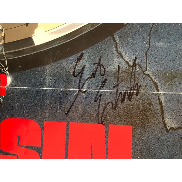 Hour of the Assassin signed movie poster