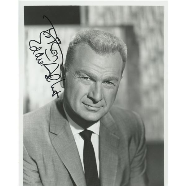 Eddie Albert signed photo