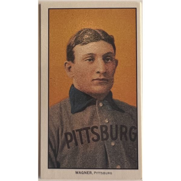 Honus Wagner T-206 reissue tobacco card