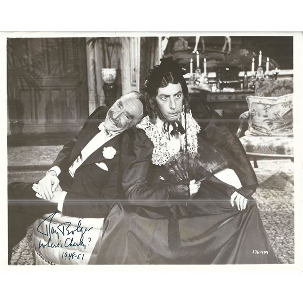 Where's.Charley Ray Bolger Signed Photo