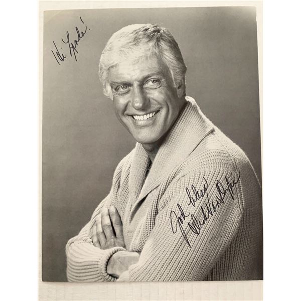 Mary Poppins Dick Van Dyke signed photo