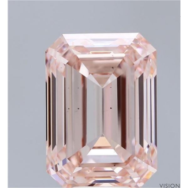 Fancy Octagon Pink Diamond 10.07 Cts - VS