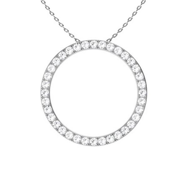 Gold & White Diamonds 2.12 Cts Necklace - E/VVS