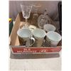 Image 2 : Crystal and Norman Rockwell mugs and chokin ART