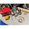 Image 2 : Airbrush set crafting paints and paint brushes, etc.