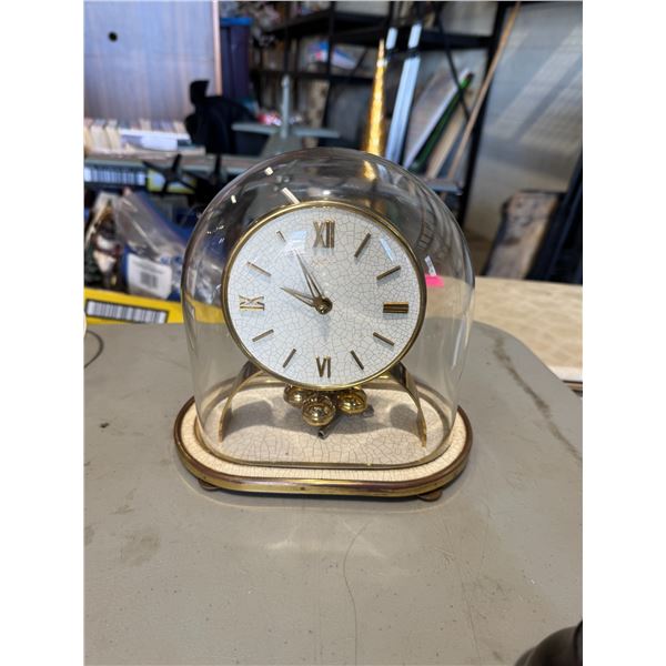 Glass dome clock