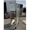 Image 1 : Rolling rack with some trays