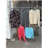 Image 1 : Assorted, sweaters, and coat medium