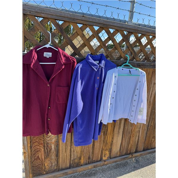 Assorted size sweaters  (3)