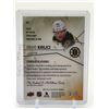 Image 2 : DAVID KREJCI SIGNED UPPER DECK SPA LIMITED TRADING CARD 40/99