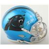 Image 1 : XAVIER LEGETT SIGNED CAROLINA PANTHERS MINI HELMET (JSA COA)