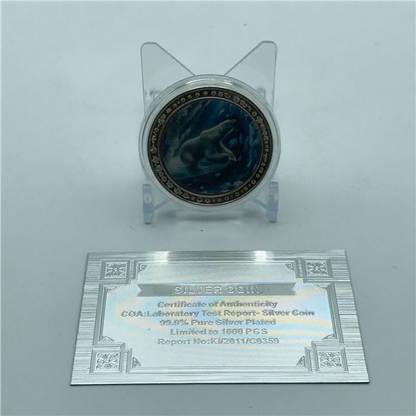 WORLD WILDLIFE ARCTIC WONDERS COMMEMORATIVE COIN