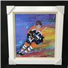 Image 1 : DAVID LLOYD GLOVER MULTI SIGNED ORIGINAL 1 OF 1 MEDIA ON CANVAS BOBBY ORR