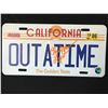 Image 1 : CHRISTOPHER LLOYD SIGNED OUTATIME TIN SIGN (WWOC COA)