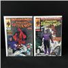 Image 1 : LOT OF 2 AMAZING SPIDERMAN COMICS #320 AND #321 (MARVEL COMICS)