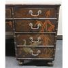 Image 2 : Henredon Folio 10 Wooden 9-Drawer Chinoiserie Desk 64" x 32" x 30"H