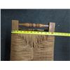 Image 8 : Wooden Stool w/ Woven Seat 19" x 13" x 18"H
