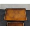 Image 8 : Stickley Wooden 2-Tier Side Table 26" x 21" x 25"H