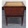 Image 2 : Wooden 2-Tier Side Table on Wheels 24" x 15" x 25"H