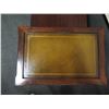 Image 8 : Wooden 2-Tier Side Table on Wheels 24" x 15" x 25"H