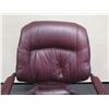 Image 2 : Rolling Office Executive Armchair w/ Upholstered Back & Seat