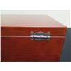 Image 8 : Wooden Jewelry Box w/ Pull-Out Drawer 16" x 13" x 5.5"H