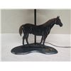 Image 2 : Idaho 1998 Leading Owner Horse Racing Lamp by Riley '99 w/ Shade 14"L x 26"H
