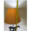 Image 8 : Idaho 1998 Leading Owner Horse Racing Lamp by Riley '99 w/ Shade 14"L x 26"H