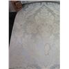 Image 8 : Qty 2 Carved Wooden Chairs w/ Damask Upholstered Back & Seats 20" x 19" x 42"H