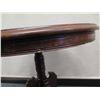 Image 8 : Round Wooden Table w/ Pedestal Base 26" Dia, 29"H