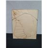 Image 8 : Il Est Trop Tard Artwork, Framed & Matted 15" x 18" (some discoloration)