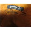 Image 8 : Pair J. Chisholm White Cowboy Boots w/ Decorative Stitching  Size 9M